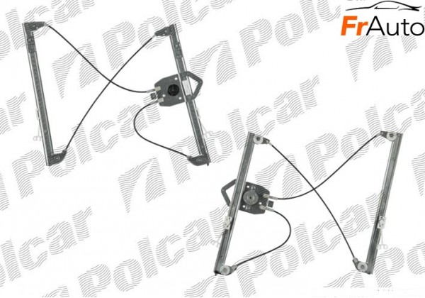 Склопідйомник лівий передній без електромотора RENAULT LAGUNA II, 8200000398